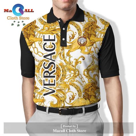 versace polo shirt free shipping|Versace polo shirts for men.